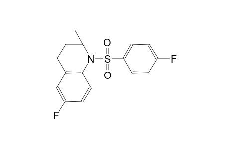 6-fluoro-1-[(4-fluorophenyl)sulfonyl]-2-methyl-1,2,3,4-tetrahydroquinoline