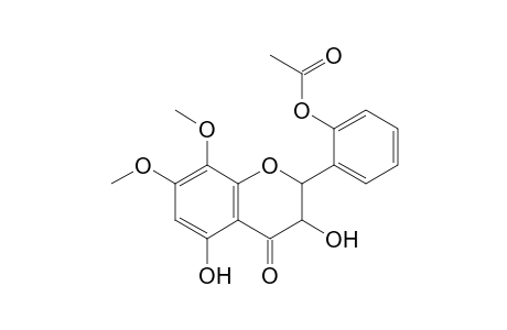 3,5-Dihydroxy-2'-acetoxy-7,8-dimethoxyflavanone