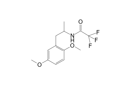 N-(trifluoroacetyl)-1-(2'-aminopropyl)-2,5-dimethoxybenzene