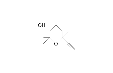6-Ethynyl-2,2,6-trimethyl-tetrahydropyran-3-ol