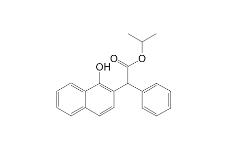 iso-Propyl .alpha.-[2-(1-hydroxynaphthyl)phenyl]acetate