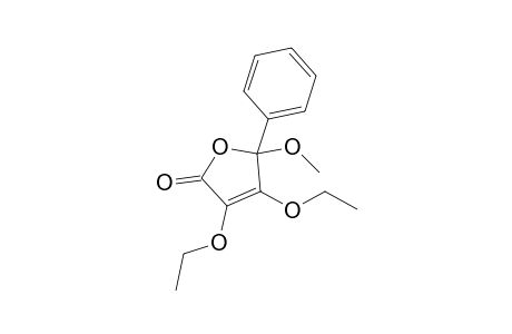 3,4-Diethoxy-5-methoxy-5-phenyl-2-furanone