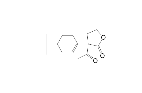 3-(4-tert-butylcyclohexen-1-yl)-3-ethanoyl-oxolan-2-one