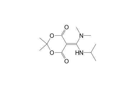1,3-Dioxane-4,6-dione, 5-[(dimethylamino)[(1-methylethyl)amino]methylene]-2,2-dimethyl-