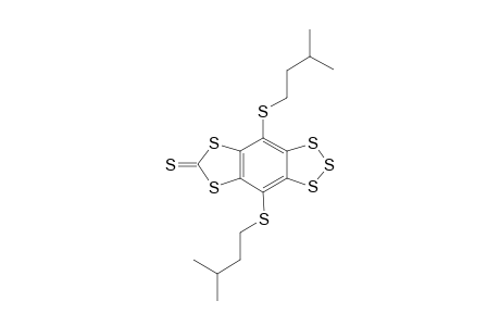 4,8-Bis(isopentylthio)benzo-1,2,3,5,7-pentathia-s-indacene-6-thione