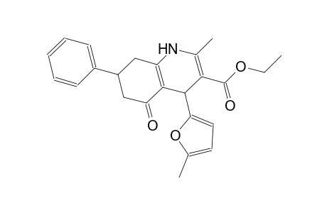 ethyl 2-methyl-4-(5-methyl-2-furyl)-5-oxo-7-phenyl-1,4,5,6,7,8-hexahydro-3-quinolinecarboxylate