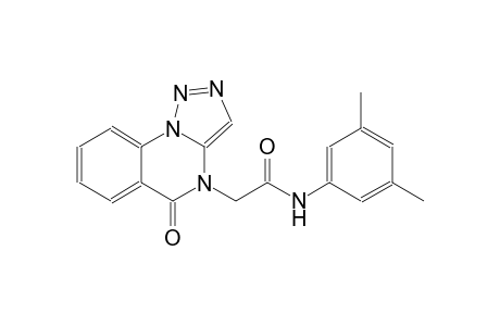 [1,2,3]triazolo[1,5-a]quinazoline-4-acetamide, N-(3,5-dimethylphenyl)-4,5-dihydro-5-oxo-