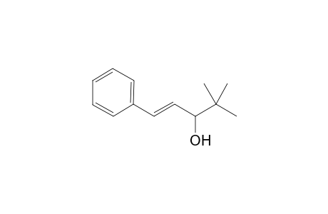 (-)-4,4-Dimethyl-1-phenylpent-1-en-3-ol