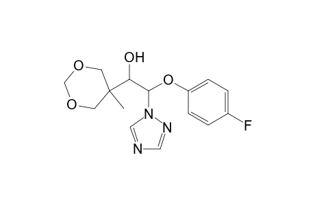 1H-1,2,4-Triazole-1-ethanol, beta-(4-fluorophenoxy)-alpha-(5-methyl-1,3-dioxan-5-yl)-