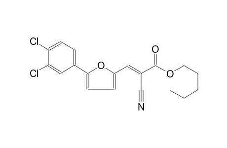 2-propenoic acid, 2-cyano-3-[5-(3,4-dichlorophenyl)-2-furanyl]-,pentyl ester, (2E)-