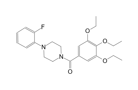 1-(2-fluorophenyl)-4-(3,4,5-triethoxybenzoyl)piperazine