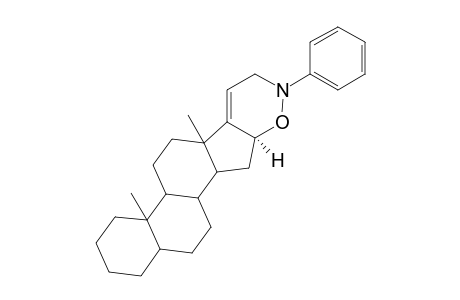 Androstano[16,17-e]-2'-phenyl-3',6'-dihydro-1',2'-oxazine isomer