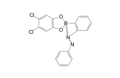 (E)-5,6-DICHLORO-2-[2-(PHENYLAZO)-PHENYL]-1,3,2-BENZODIOXABOROLE
