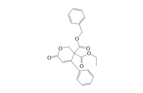 3-Benzyl-3-ethyl 6-oxo-4-phenyl-2H-pyran-3,3(6H)-dicarboxylate