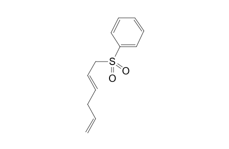 (E)-(Hexa-2,5-dien-1-ylsulfonyl)benzene