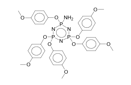 PENTAKIS(PARA-METHOXYPHENOXY)AMINOCYCLOTRIPHOSPHAZENE