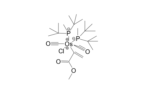 dicarbonyl(chloro)bis(di-tert-butylmethylphosphane)(1-methoxycarbonylvinyl)osmium
