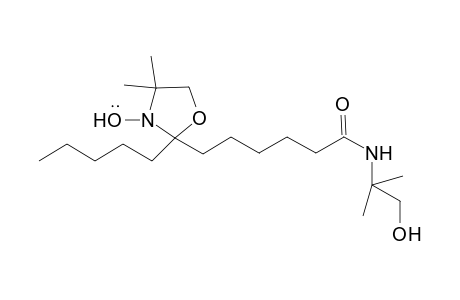 N-[2'-Hydroxy-1',1'-dimethylethyl]-6-(3"-oxyl-4",4"-dimethyl-2"-pentyl-1",3"-oxazolidin-2"-yl)-hexanamide