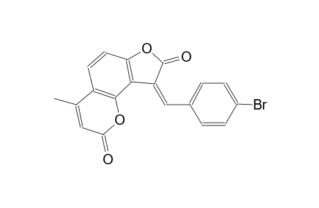(9Z)-9-(4-bromobenzylidene)-4-methyl-2H-furo[2,3-h]chromene-2,8(9H)-dione