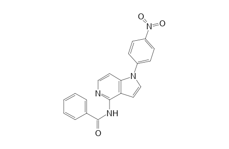 N-(1-(4-nitrophenyl)-1H-pyrrolo[3,2-c]pyridin-4-yl)benzamide