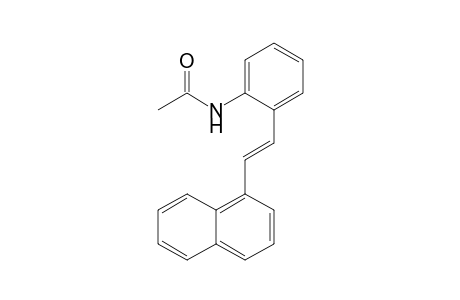 1-(o-Acetylaminostyryl)naphthalene