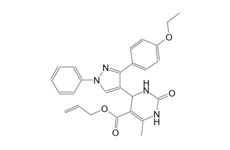 5-pyrimidinecarboxylic acid, 4-[3-(4-ethoxyphenyl)-1-phenyl-1H-pyrazol-4-yl]-1,2,3,4-tetrahydro-6-methyl-2-oxo-, 2-propenyl ester