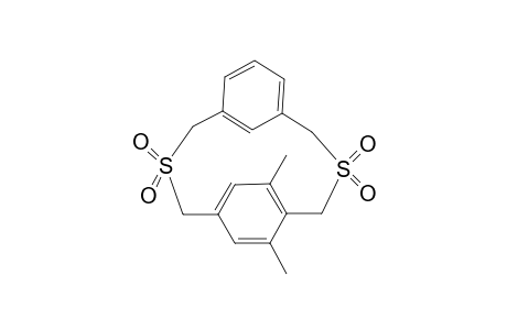 14,18-Dimethyl[3.3](1,3)(1,4)cyclophane-2,11-disulfone