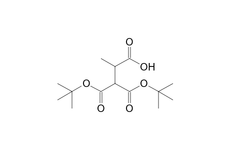 2-Methyl-4-[(2-methylpropan-2-yl)oxy]-3-[(2-methylpropan-2-yl)oxy-oxomethyl]-4-oxobutanoic acid