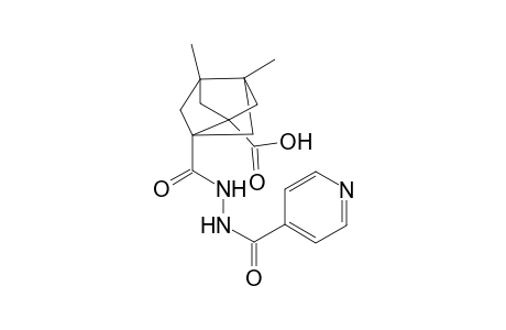 5-{2-[(Isonicotinoyl)hydrazino]carbonyl}-3,7-dimethyltricyclo[3.3.0.0(3,7)]octane-1-carboxylic acid