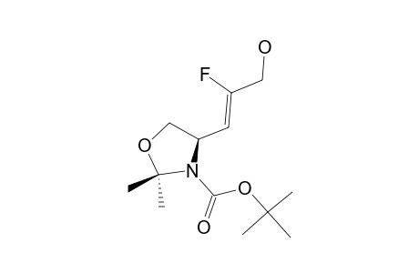 (4R)-4-(2'-FLUORO-3'-HYDROXYPROP-1'-ENYL)-2,2-DIMETHYLOXAZOLIDIN-3-CARBOXYLIC-ACID-(TERT.-BUTYL)-ESTER