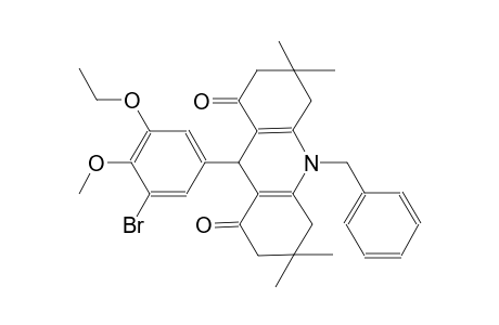 1,8(2H,5H)-acridinedione, 9-(3-bromo-5-ethoxy-4-methoxyphenyl)-3,4,6,7,9,10-hexahydro-3,3,6,6-tetramethyl-10-(phenylmethyl)-