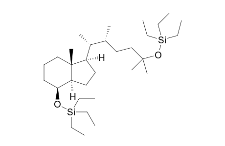 (8S,20R,22R)-Des-A,B-22-methyl-8.beta.,25-bis[(triethylsilyl)oxy]-cholestane