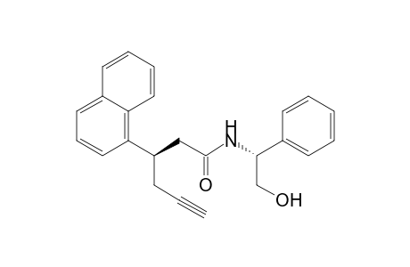 1-Naphthalenepropanamide, N-(2-hydroxy-1-phenylethyl)-.beta.-2-propynyl-, [R-(R*,R*)]-