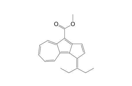 Methyl 3-(1-Ethylpropylidene)-3H-cyclopent[a]azulene-9-carboxylate