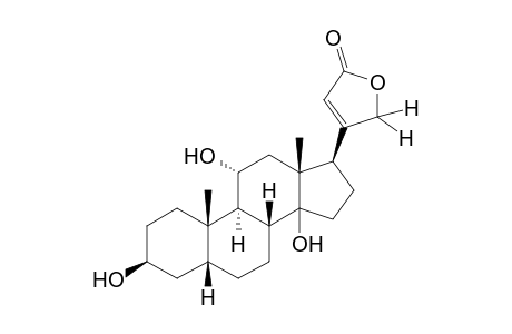 3β,11α,14-trihydroxy-5β-card-20(22)-enolide