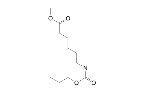 Aminocaproic acid, N-(N-propyloxycarbonyl)-, methyl ester