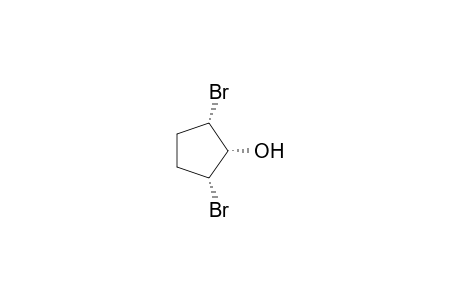 (2R,5S)-2,5-dibromocyclopentanol