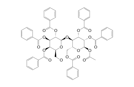 2,3,4-TRI-O-BENZOYL-BETA-D-GALACTOPYRANOSYL-(1->4)-1-O-ACETYL-2,3,6-TRI-O-BENZOYL-ALPHA-D-MANNOPYRANOSE
