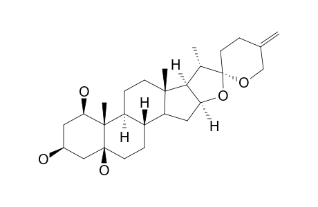 TUPICHIGENIN-E;SPIROST-25(27)-EN-1-BETA,3-BETA,5-BETA-TRIOL
