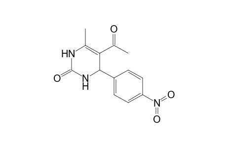 5-acetyl-6-methyl-4-(4-nitrophenyl)-3,4-dihydro-1H-pyrimidin-2-one