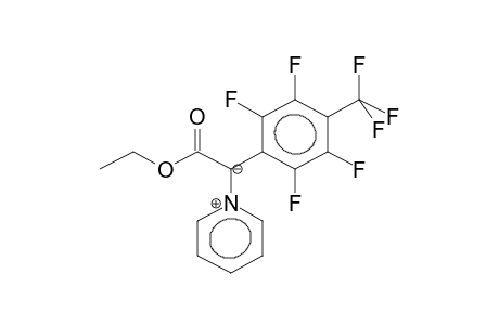 PYRIDINIUM ETHOXYCARBONYL(HEPTAFLUORO-4-TOLYL)METHYLIDE
