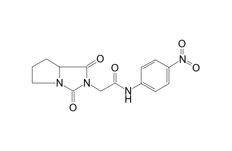 2-(1,3-Dioxotetrahydro-1H-pyrrolo[1,2-c]imidazol-2(3H)-yl)-N-(4-nitrophenyl)acetamide