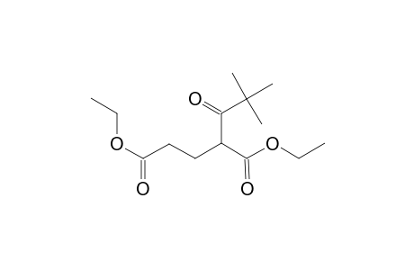 Diethyl 1-(pivaloyl)glutarate