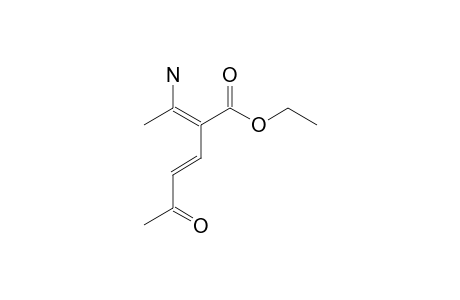 (2Z,4E)-2-AMINO-3-ETHOXYCARBONYL-HEPTADIEN-6-ONE
