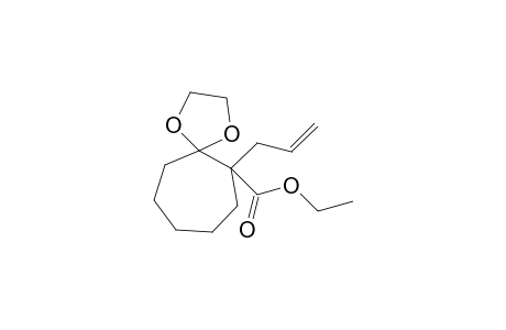 Ethyl 6-allyl-1,4-dioxaspiro[4.6]undecane-6-carboxylate