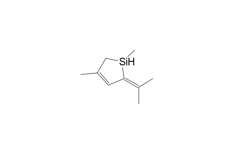 2-Isopropylidene-1,4-dimethyl-1,5-dihydrosilole
