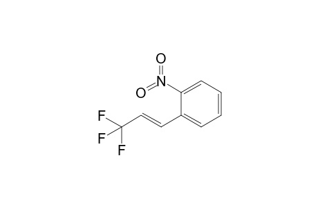 (E)-3,3,3-Trifluoro-1-[2'-nitrophenyl]-1-propene