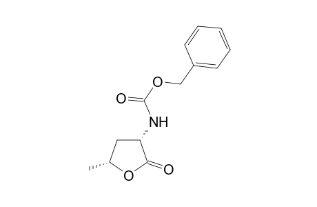 (phenylmethyl) N-[(3S,5R)-5-methyl-2-oxidanylidene-oxolan-3-yl]carbamate