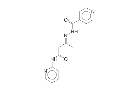 (3E)-3-(Isonicotinoylhydrazono)-N-(2-pyridinyl)butanamide