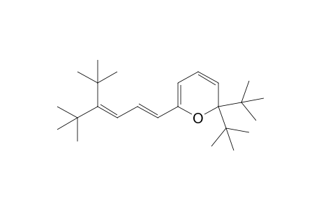 2,2-Di-tert-Butyl-6-(4,4-di-tert-butylbuta-1,3-dienyl)-2H-pyran